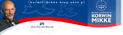 Janusz Korwin-Mikke - blog oficjalny